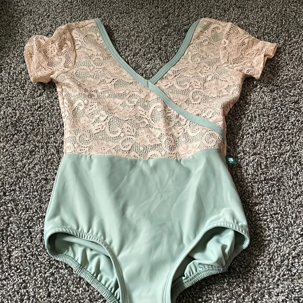 Luckyleo Stretch Lace Leotard